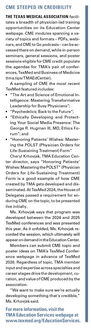 CME Steeped in Credibility_web